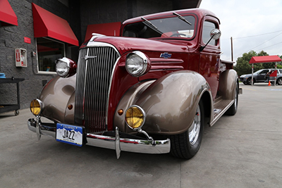 Vintage truck detailed