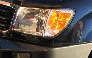 Car detailing headlight